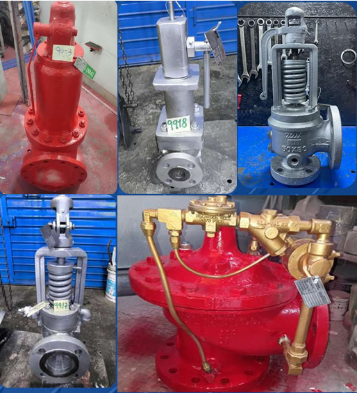 servicio de Mantenimiento de Válvulas industriales lima peru